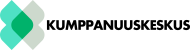 Kumppanuuskeskuksen logo, jossa teksti Kumppanuuskeskus on isoin mustin kirjaimin kirjattu. Vasemmalla eri vihreän sävyistä koostuva graafinen ja minimalistinen perhonen.