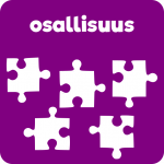Osallisuus-ikoni Järjestöystävällinen Pohjois-Pohjanmaa -kampanjassa