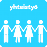 Yhteistyö-ikoni Järjestöystävällinen Pohjois-Pohjanmaa -kampanjaan liittyen