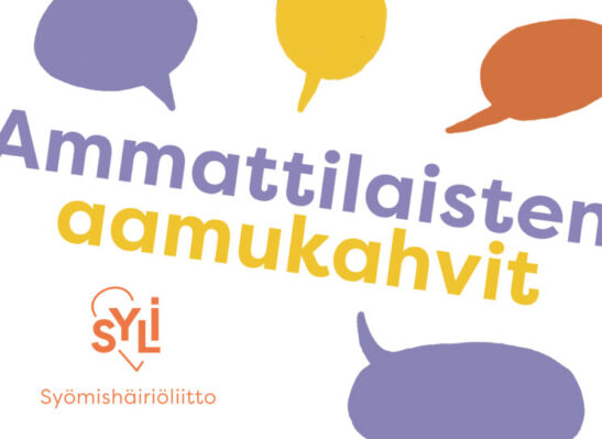 Ammattilaisten aamukahvit Kajaanissa (syömishäiriötyö)