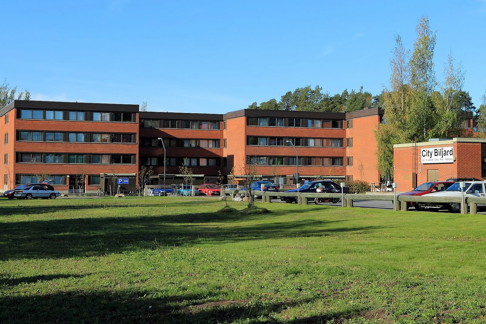 Opiskelija-asuntola Välkkylän opiskelijakylässä Oulussa